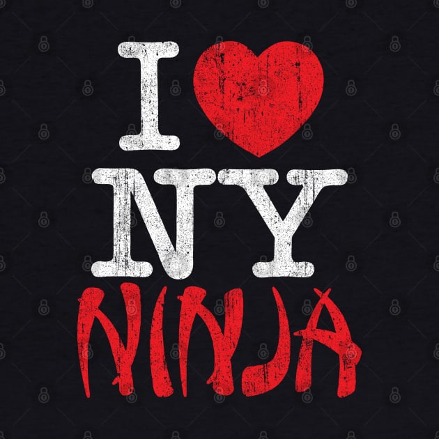 I Love NY Ninja by huckblade